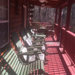 Holly Hill Ocoee River area cabin rental - porch